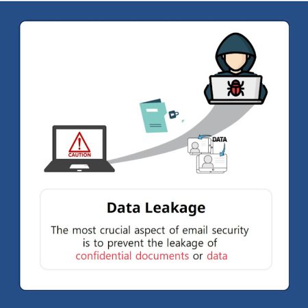 Illustration depicting hackers taking confidential documents or information out of the computer